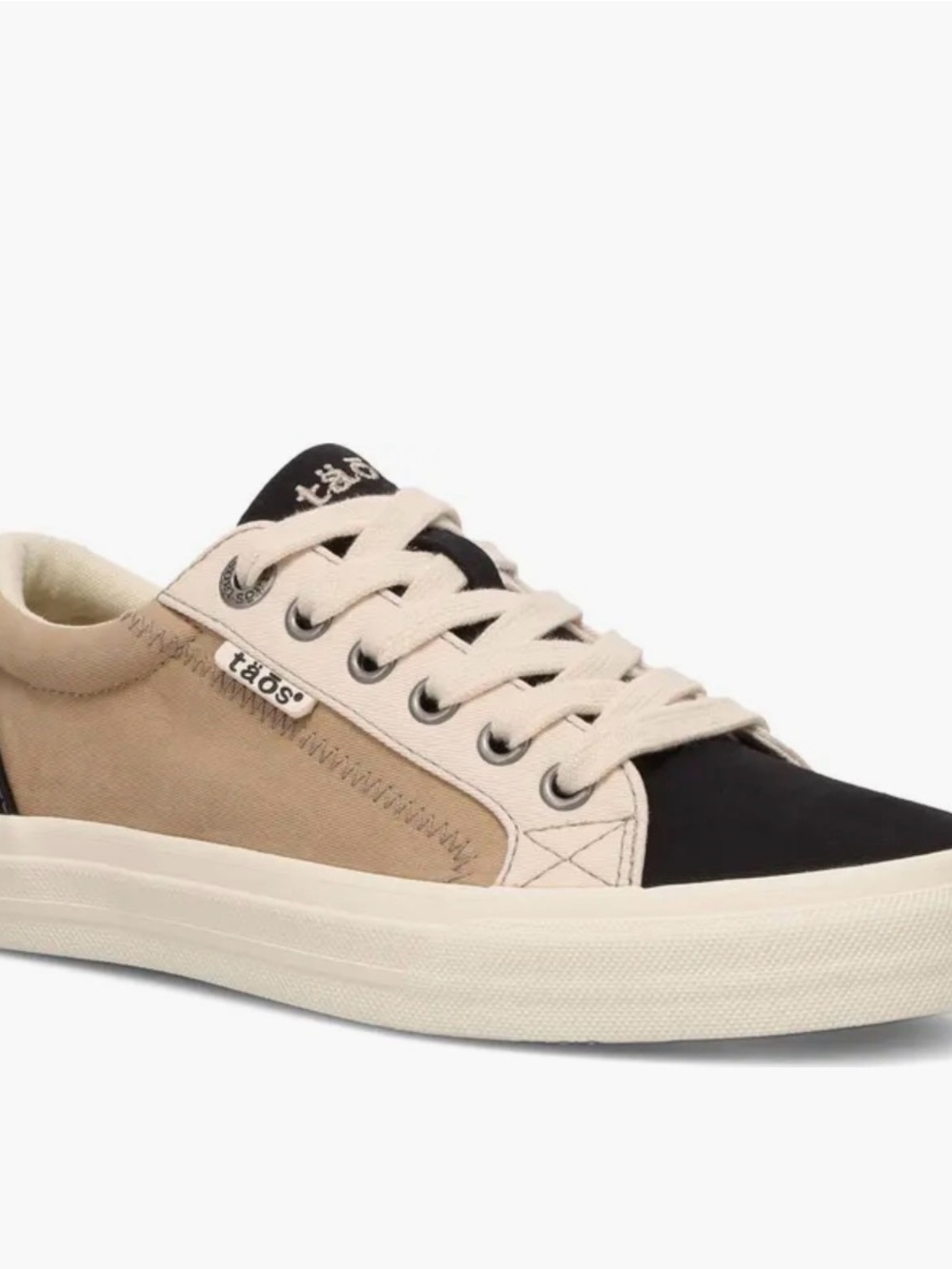 Taos Footwear Plim Soul Sneakers in Black/Tan Multi - Picture 3 of 8